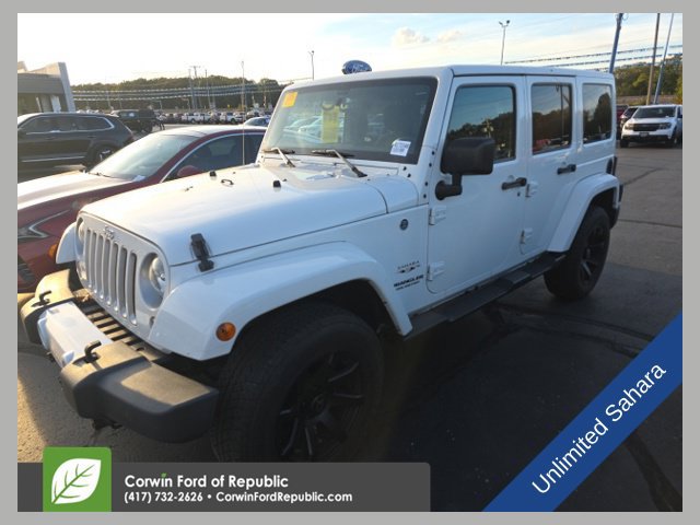 Used 2016 Jeep Wrangler Unlimited Sahara w/ Connectivity Group AWD/4WD 360° Tour