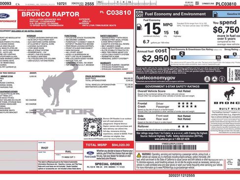 Certified 2023 Ford Bronco Raptor image 5