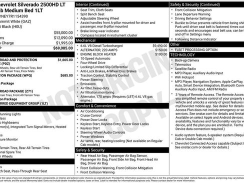 Used 2024 Chevrolet Silverado 2500 LT AWD/4WD image 9