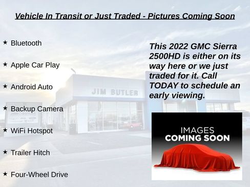 Used 2022 GMC Sierra 2500 Pro w/ Convenience Package AWD/4WD image 1