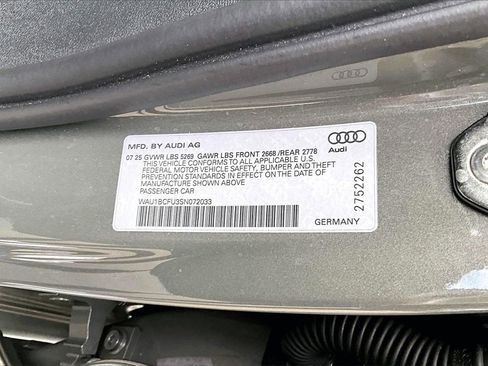 Used 2025 Audi A5 2.0T Premium w/ Convenience Package image 19