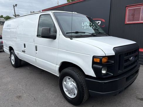 Used 2013 Ford E-250 and Econoline 250 Extended w/ Commercial Cargo Van Pkg RWD image 1