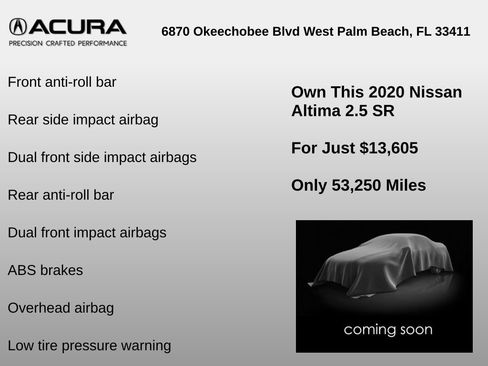 Used 2020 Nissan Altima 2.5 SR image 4