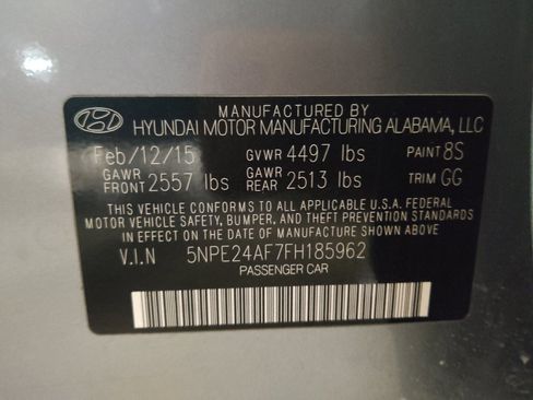 Used 2015 Hyundai Sonata SE w/ Option Group 09 FWD image 33