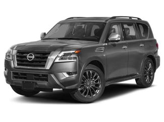 Used 2021 Nissan Armada Platinum w/ Captain's Chairs Package RWD video 1