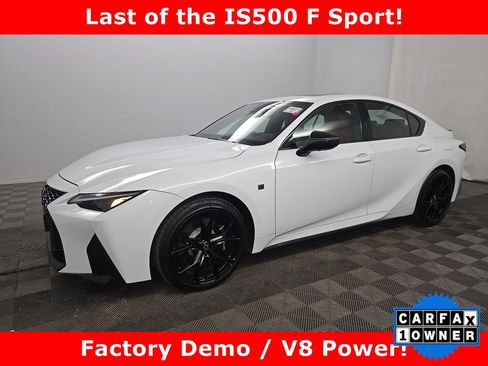 Used 2025 Lexus IS 500 w/ Accessory Package 2 RWD image 1