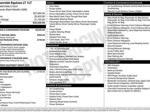 Certified 2021 Chevrolet Equinox LT FWD image 34
