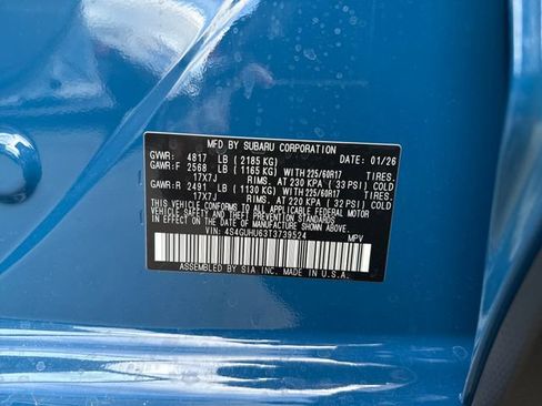 New 2026 Subaru Crosstrek 2.5i Wilderness image 19