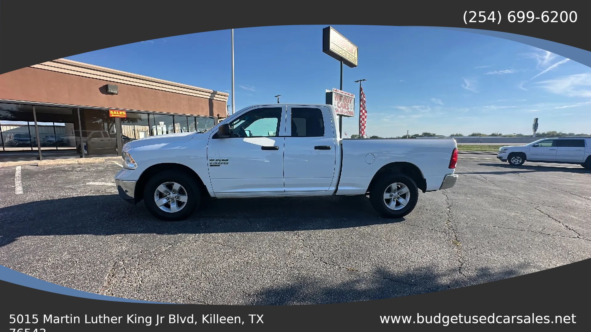 Used 2019 RAM 1500 Tradesman w/ Chrome Plus Package RWD image 2