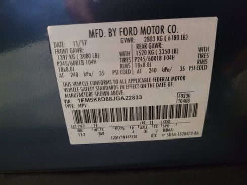 Used 2018 Ford Explorer XLT w/ Equipment Group 202A image 33