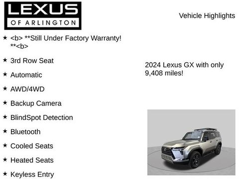 Certified 2024 Lexus GX 550 AWD/4WD image 8