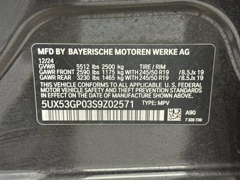 Used 2025 BMW X3 xDrive30 w/ Convenience Package AWD/4WD image 20