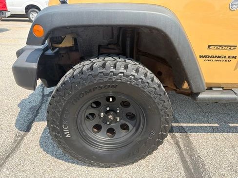 Used 2013 Jeep Wrangler Unlimited Sport w/ Mopar Black Appearance Group AWD/4WD image 36