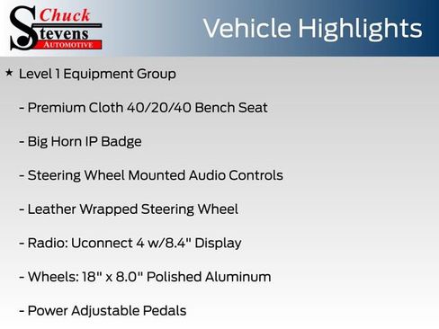 Used 2021 RAM 2500 Big Horn w/ Level 1 Equipment Group AWD/4WD image 7