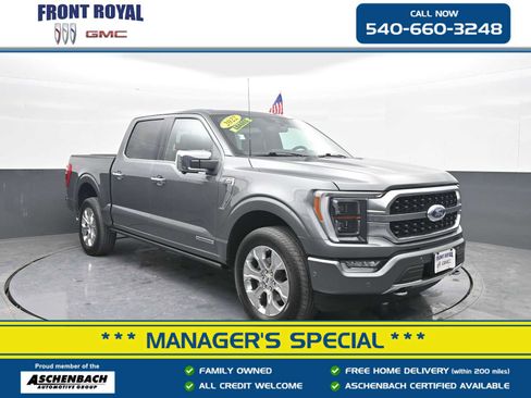 Used 2022 Ford F150 Platinum w/ Equipment Group 701A High AWD/4WD image 1