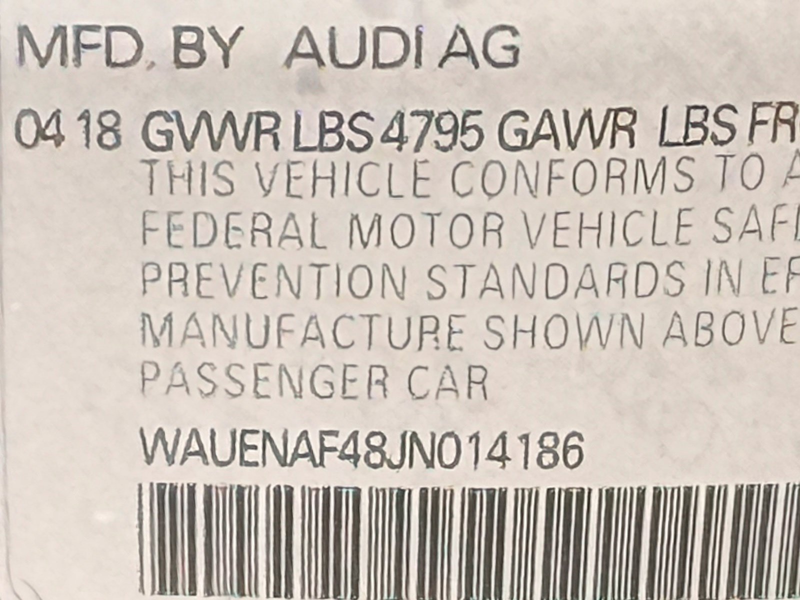 Used 2018 Audi A4 2.0T Premium Plus w/ Premium Plus Package AWD/4WD image 52