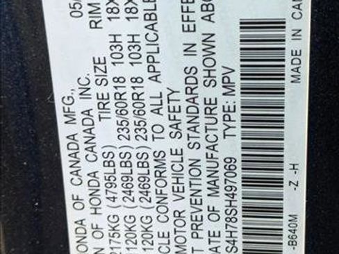 Certified 2025 Honda CR-V EX-L image 24