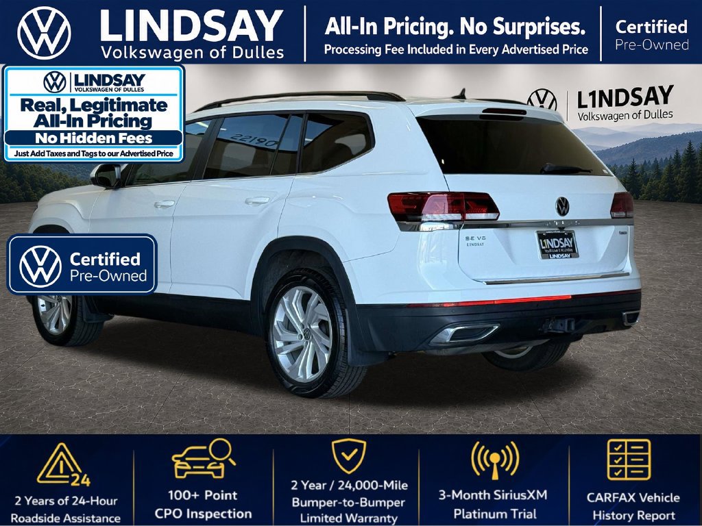 Used 2023 Volkswagen Atlas SE w/ Black Wheel Package AWD/4WD image 5