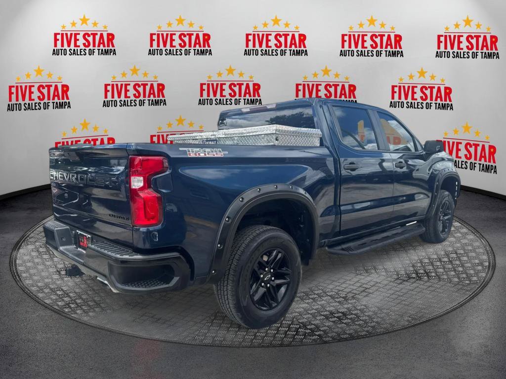 Used 2021 Chevrolet Silverado 1500 Custom Trail Boss w/ LPO, Dark Essentials Package AWD/4WD image 7