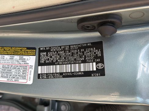 Used 2007 Toyota Camry LE FWD image 32