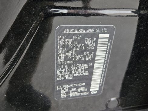 Used 2023 INFINITI QX80 Luxe w/ Cargo Package image 29