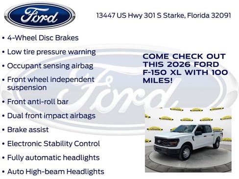 New 2026 Ford F150 XL AWD/4WD image 25