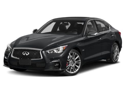 Used 2018 INFINITI Q50 Red Sport 400 w/ Sensory Package (Sport) AWD/4WD image 1
