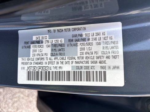 Used 2023 MAZDA CX-9 Carbon Edition AWD/4WD image 70