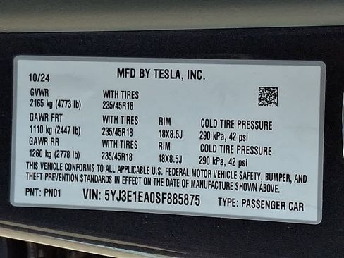 Used 2025 Tesla Model 3 Long Range RWD image 26