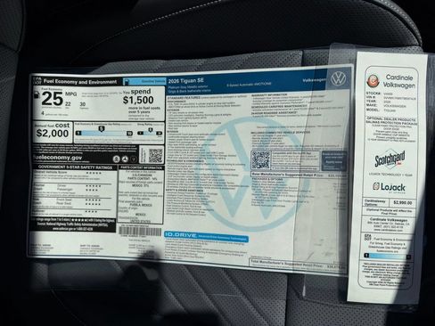 New 2026 Volkswagen Tiguan SE AWD/4WD image 31