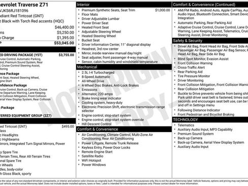 Used 2024 Chevrolet Traverse Z71 w/ Enhanced Driving Package image 16