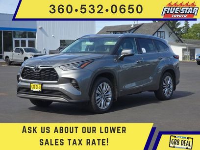 New 2026 Toyota Highlander Platinum