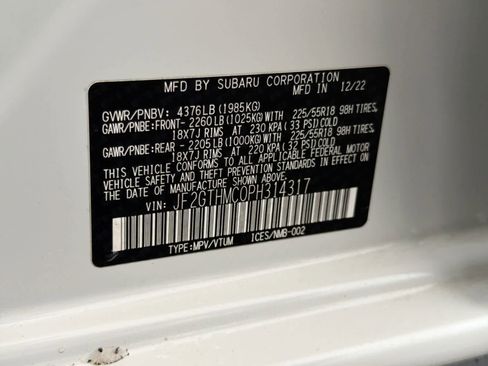 Certified 2023 Subaru Crosstrek 2.5i Limited image 36