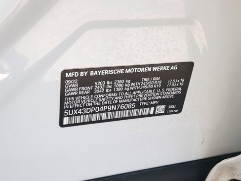 Used 2023 BMW X3 sDrive30i w/ Convenience Package RWD image 37