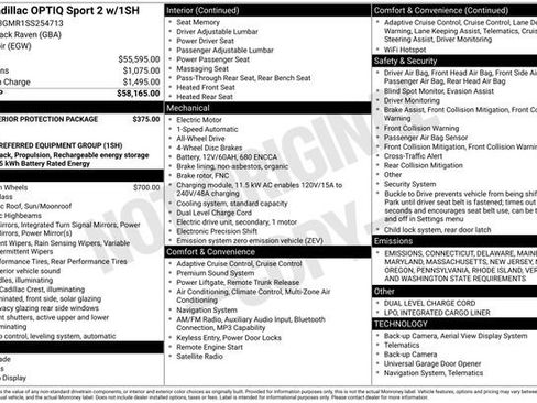 New 2025 Cadillac Optiq Sport 2 image 44