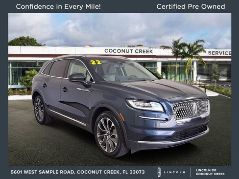 Certified 2022 Lincoln Nautilus Reserve AWD/4WD image 1
