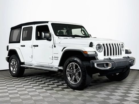Used 2021 Jeep Wrangler Unlimited Sahara AWD/4WD image 1