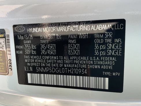 New 2026 Hyundai Santa Fe Calligraphy AWD/4WD image 44