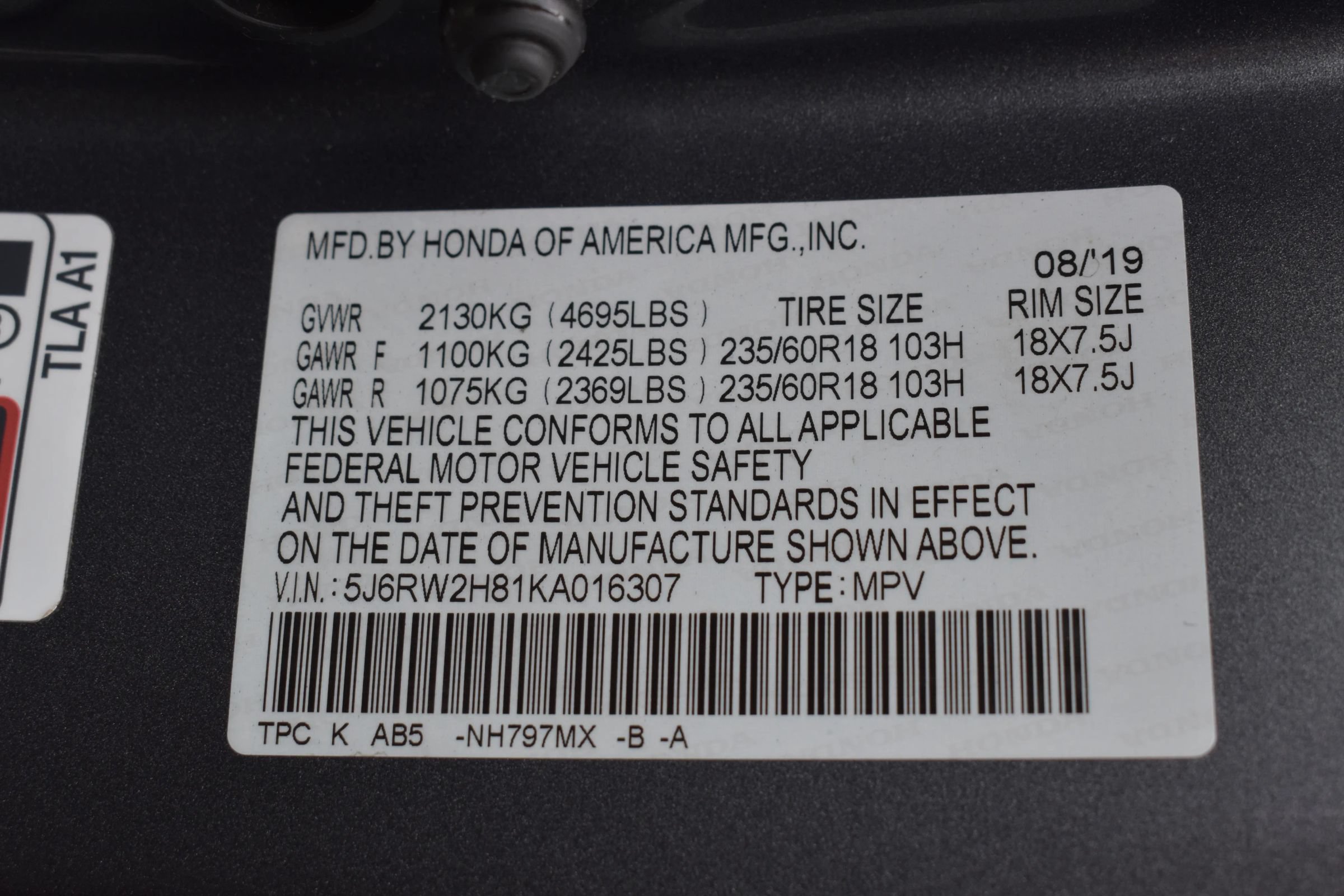 Used 2019 Honda CR-V EX-L image 74