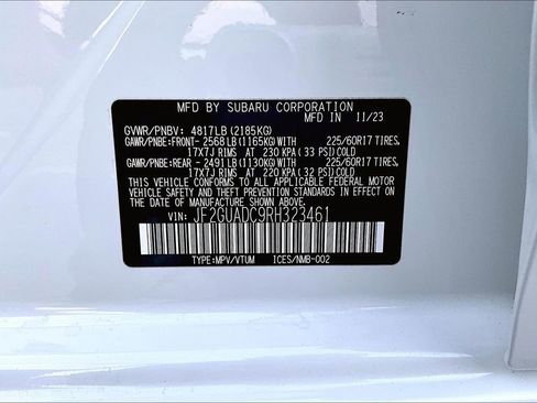 Used 2024 Subaru Crosstrek 2.0i Premium image 17