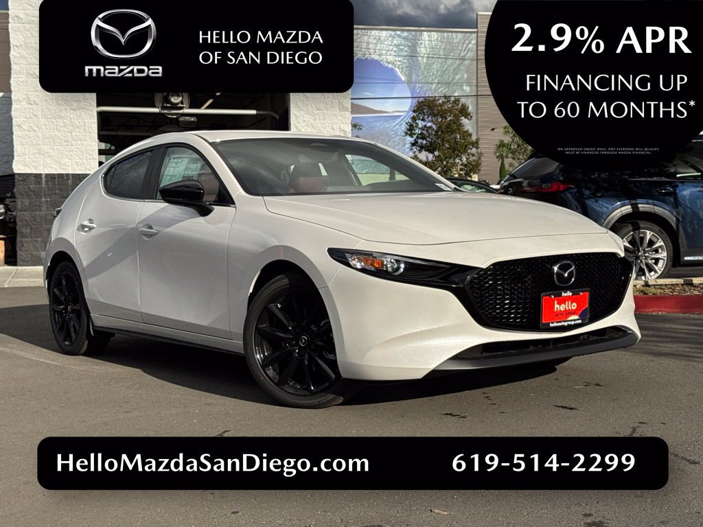 New 2026 MAZDA MAZDA3 Carbon AWD/4WD image 1