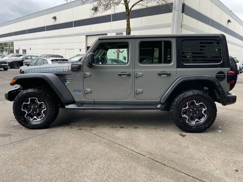 Used 2022 Jeep Wrangler Unlimited Rubicon 4xe w/ Cold Weather Group image 6