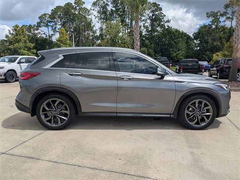 Used 2021 INFINITI QX50 Autograph w/ Premium White Leather Package image 2