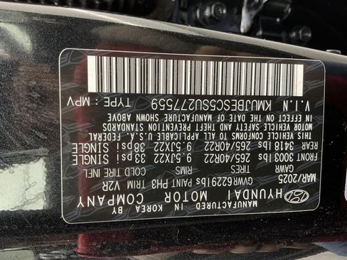 Used 2025 Genesis GV80 3.5T e-SC image 14