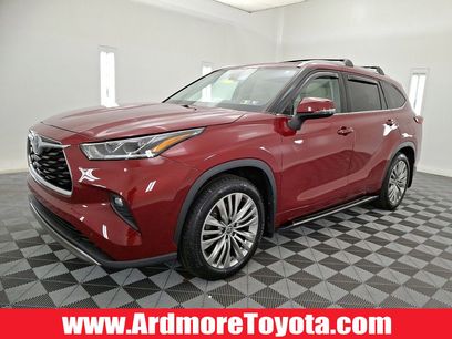Certified 2022 Toyota Highlander Platinum