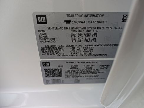 New 2026 Chevrolet Silverado 1500 W/T w/ WT Value Package image 13