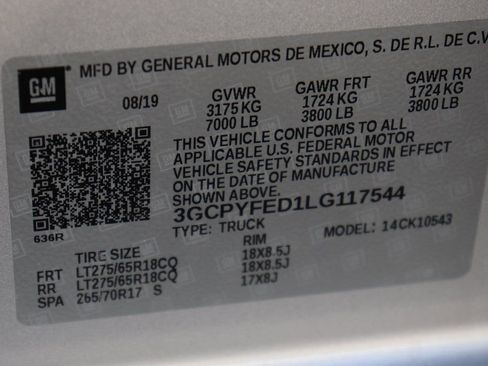 Used 2020 Chevrolet Silverado 1500 LT Trail Boss w/ Convenience Package image 45