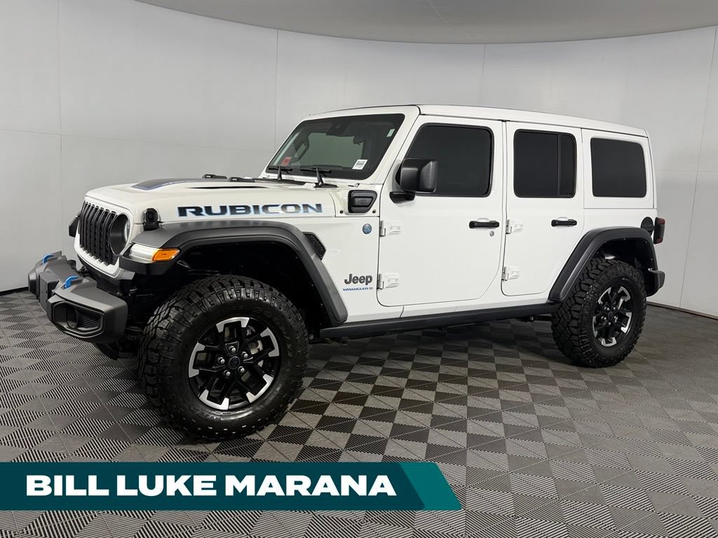 Used 2024 Jeep Wrangler Unlimited Rubicon 4xe w/ Safety Group AWD/4WD image 1