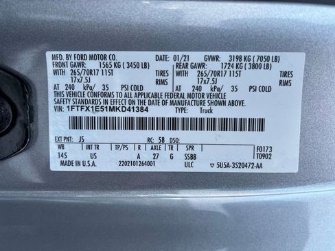 Used 2021 Ford F150 XLT image 31