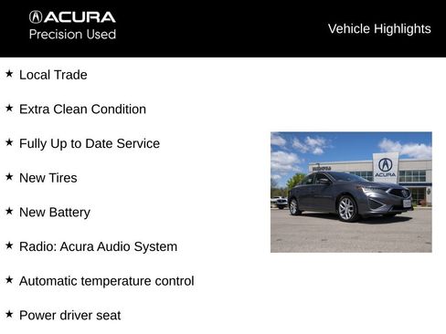Certified 2019 Acura ILX FWD image 5